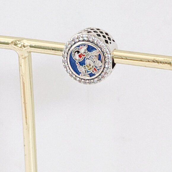 Pandora Cruise Line Wonder Donald Duck and Huey Bead Charm Bracelet Pendant S925 - Picture 3 of 4